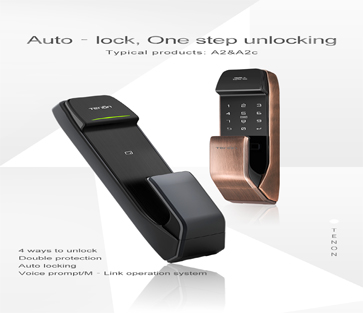 Tenon Smart lock a2c, Top Design, full sensor technology